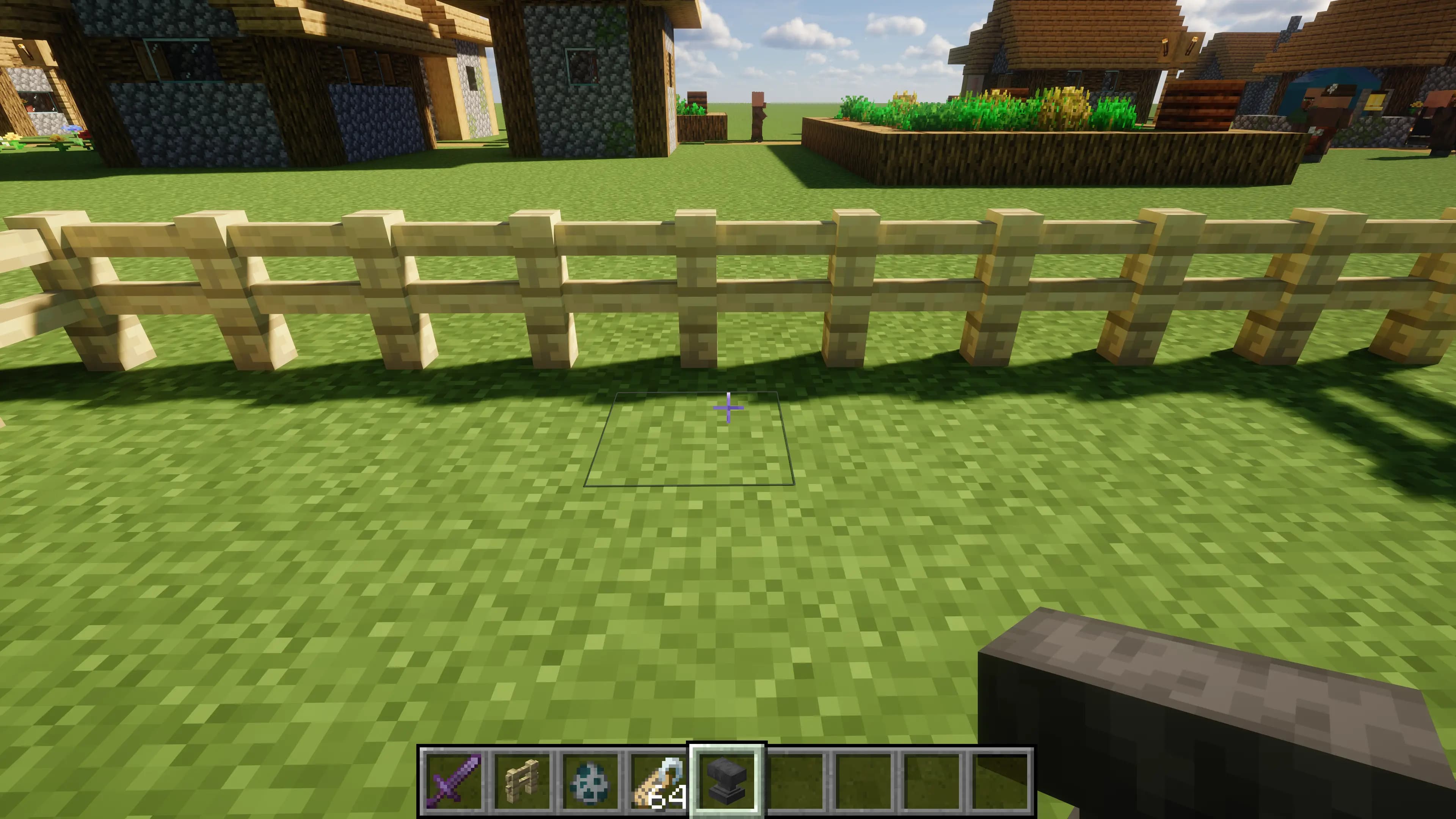 放置铁砧示意图